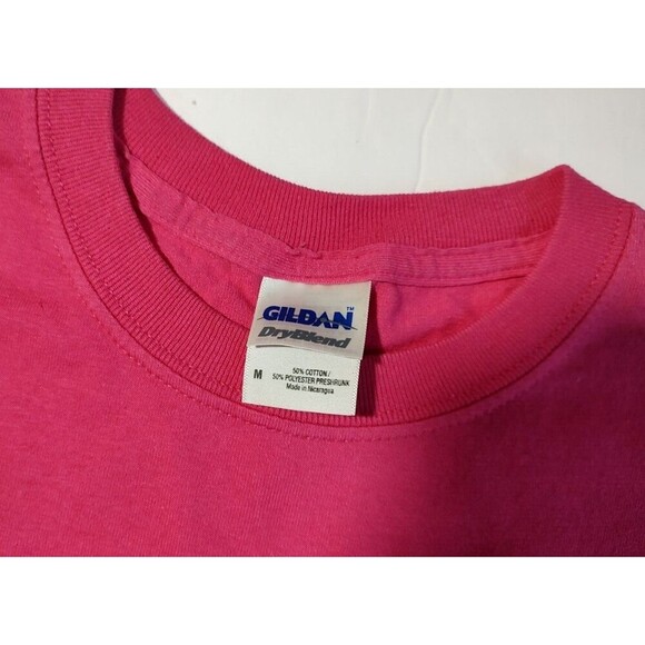 Cheetah basketball Tshirt bright red fringed tee shirt, hippie, M Delta Custom - Picture 4 of 6